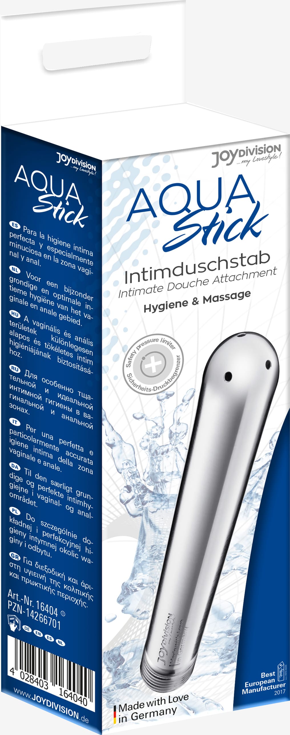 Aqua Stick Aluminium Intim Dusche