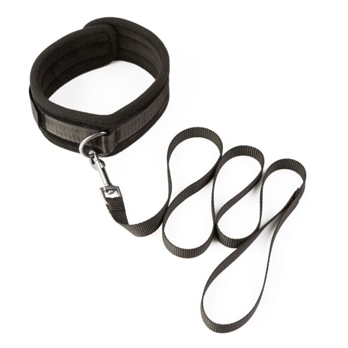 SEI MIO - Take The Lead Padded Neck Collar And Leash