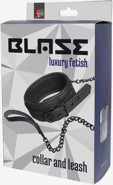Blaze Collar and Leash Black