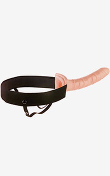 FF 10" Hollow Strap-On Flesh