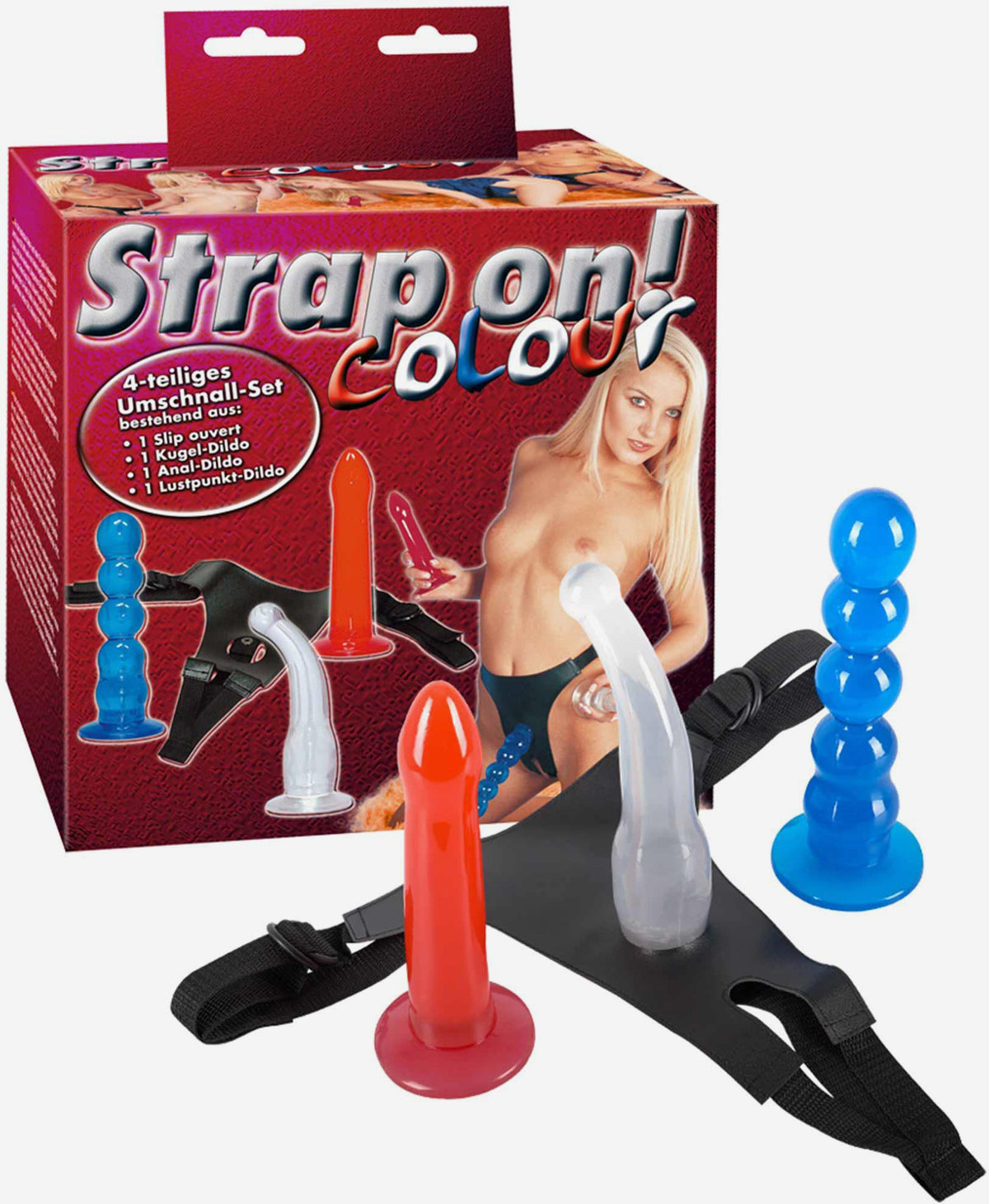 Strap-On Color 4-piece strap-on