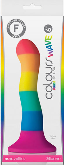 Colours Pride Edition 6inch Dildo Wave