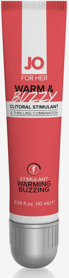 System JO - Clitoral Stimulant Warm and Buzzy - 10 ml