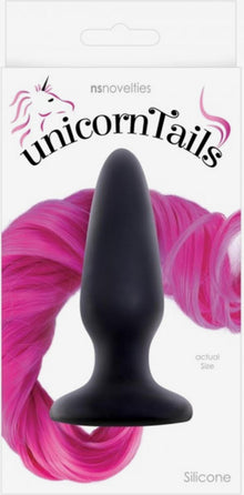 Butplug - Ns Novelties Unicorn Tails - med svans