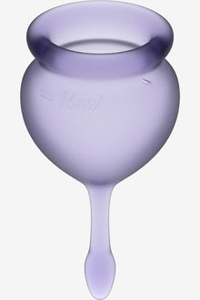 Satisfyer Feel Good Menstrual Cups Purple