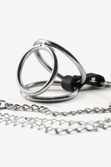 Nipple clamps w. cock ring