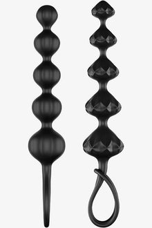 Satisfyer Love Beads Soft Silicone Black