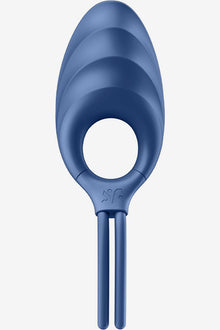 Satisfyer Swordsman Vibrating Cock Ring Blue