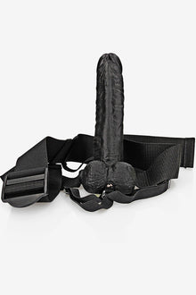 Hollow Strap-on with Balls 18 cm