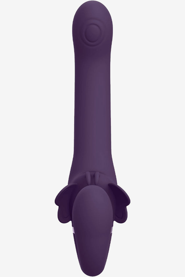 Satu Pulse-Wave & Vibrating Strapless Strapon