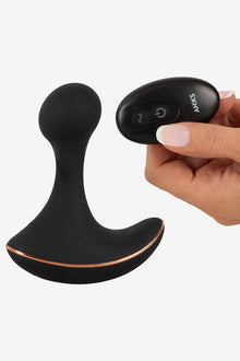 Prostate Massager With Vibration Black Rechargeable
