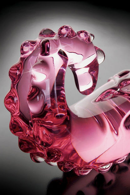 Icicles Glass Dildo No 24 Pink