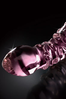 Icicles Glass Dildo No 55 Pink