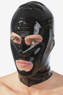 Latex Mask Black