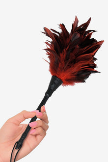 Fetish Fantasy Frisky Feather Duster Red