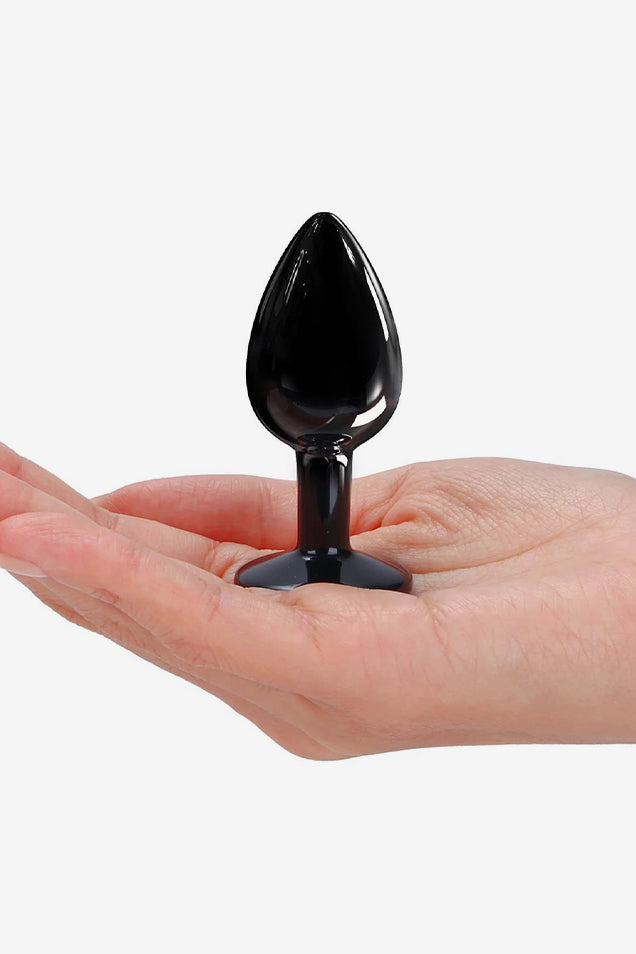 Diamond Buttplug Black
