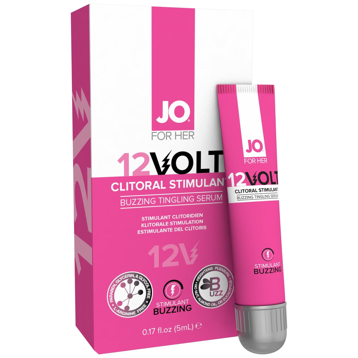 System JO - Clitoral Serum Buzzing 12Volt - 10 ml