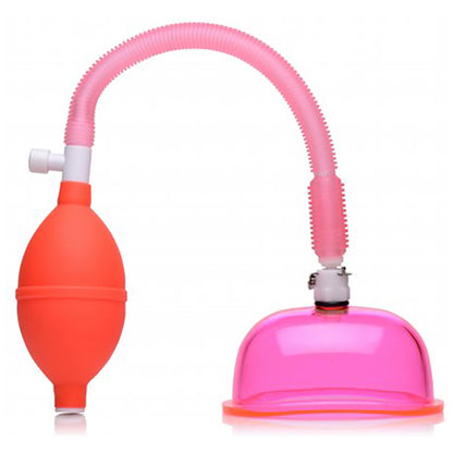 Vaginal Pump with 3.8 Inch Small Cup Pink