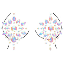 Ouch! - Glow In The Dark Body Jewelry Nipple Stickers - Diamond - OS