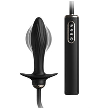 Anal Fantasy Auto Throb Inflatable Plug Black