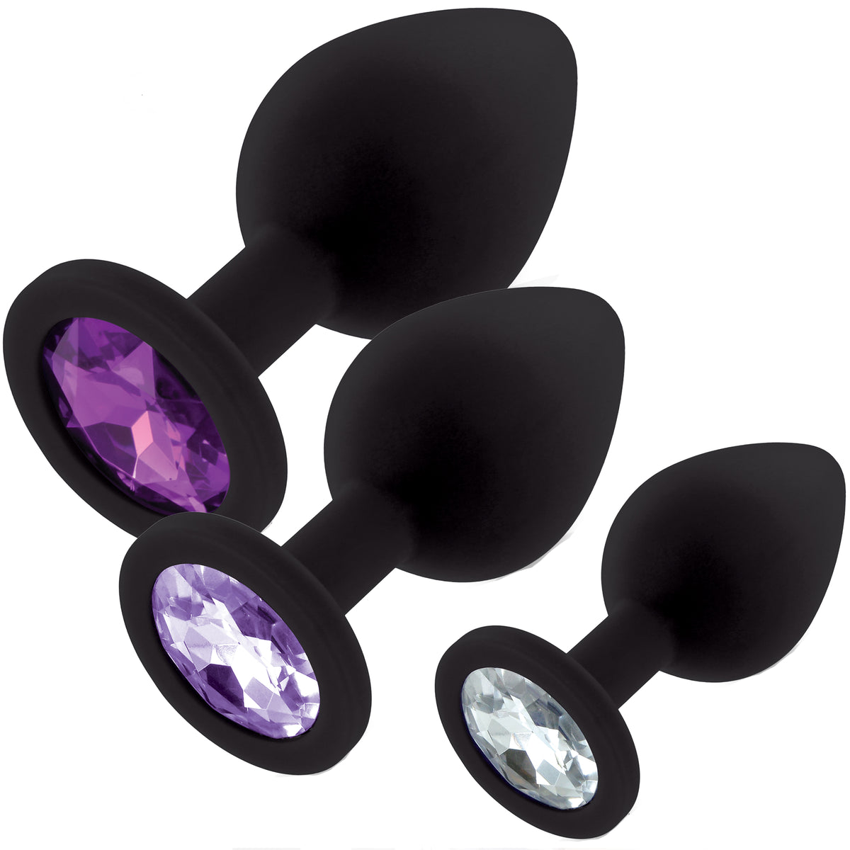 RS Soiree Booty Plug Set 3x Black