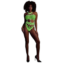 Glow In The Dark Body With Grecian Neckline