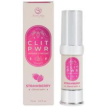 Secret Play - Clit Pwr Clitoral Balm - Strawberry - 15 ml