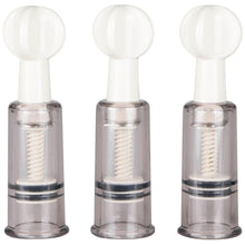 Easytoys Fetish Collection - Nipple and Clit Suckers - White - 3pcs