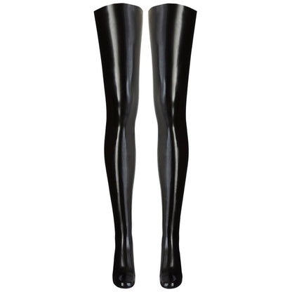 Black Latex Stockings