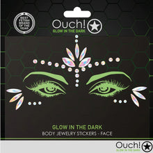Ouch! - Body Jewelry Stickers Face - 1
