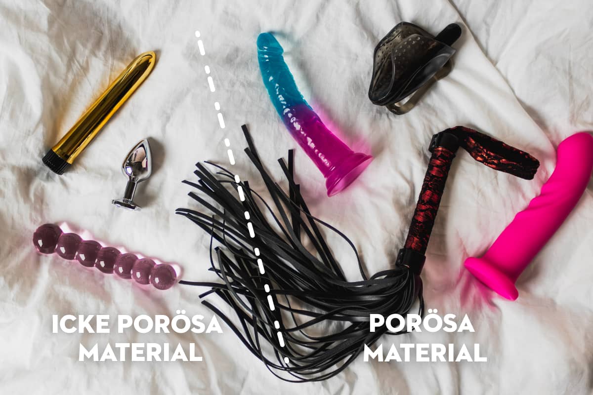Cleaning your sex toys - Why you should not use soap