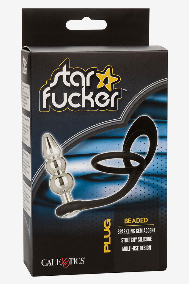 Star Fucker Beaded Plug