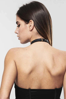 MAZE Single Choker Black