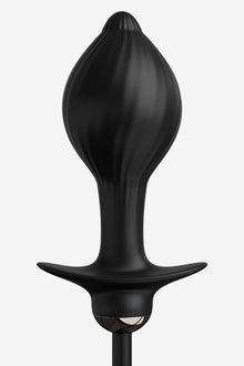 Anal Fantasy Auto Throb Inflatable Plug Black