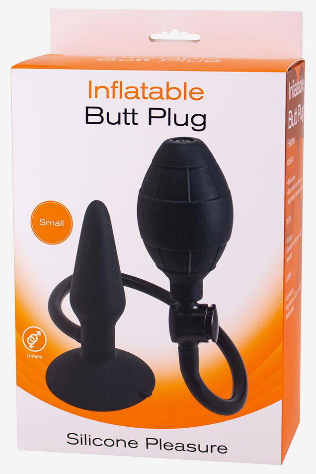 Inflatable Butt Plug Black