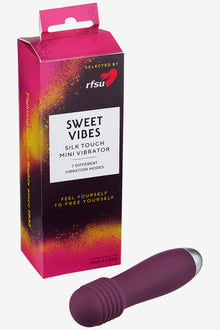 RFSU - Sweet Vibes Silk Touch Mini Vibrator Purple