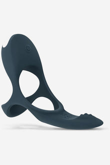Boners Triple Cock Ring Blue