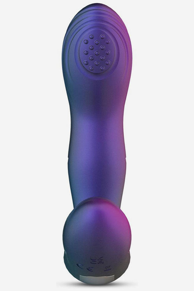 Hueman Tapping Butt Plug Purple