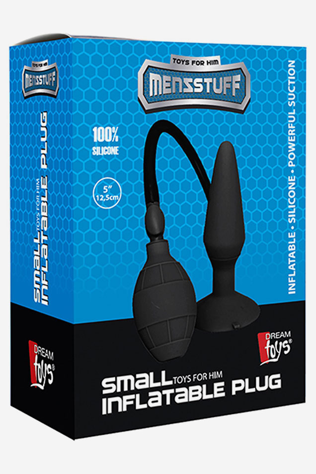 Menzstuff Inflatable Buttplug Black