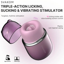 Svakom - Klitty Clitoral Stimulator - Dusty Lavender