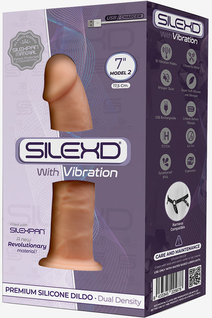 Silexd Model 2 7" Vibration + LRS Nude